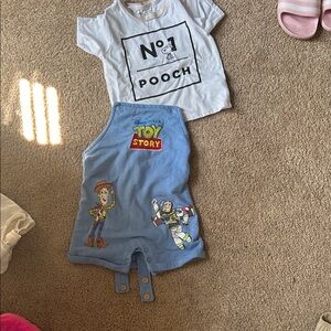Disney Blue and White Toy Story Kids Matching Set
